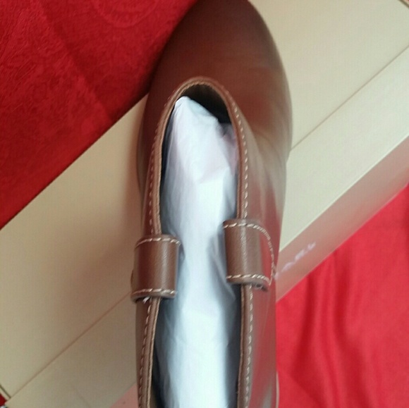 Michael Kors Ashton Brown Leather BootsNEW - Picture 2 of 8